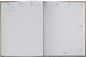 Brepols agenda Ecotiming, Kazar, assorti, 2027, boekgebonden — detail 2