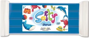 Darwi boetseerpasta Softy blauw — herbruikbare boetseerpasta