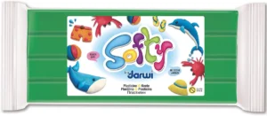 Darwi boetseerpasta Softy groen — herbruikbare boetseerpasta