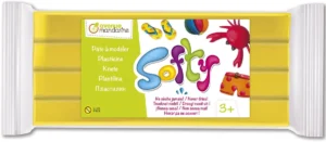 Darwi boetseerpasta Softy geel — detail 2