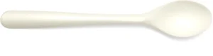 Conpax Folia lepel, herbruikbaar,uit CPLA, 19 cm, wit, pak van 50 stuks — cateringtoebehoren