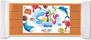 Darwi boetseerpasta Softy oranje — herbruikbare boetseerpasta