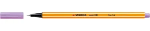 STABILO point 88 fineliner in lichtlila met fijne penpunt