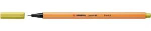STABILO point 88 fineliner, mosterdgeel — office fineliners