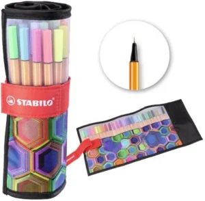 STABILO Point 88 fineliner ARTY, rollerset van 25 stuks, assorti — office fineliners