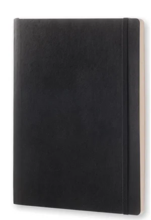 Moleskine notitieboek, ft 19 x 25 cm, puntraster, soepele cover, 192 blad, zwart — detail 2