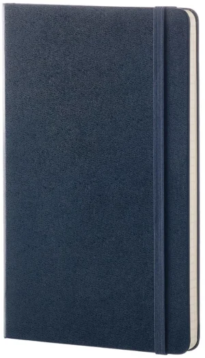 Moleskine notitieboek, ft 13 x 21 cm, gelijnd, harde cover, 240 blad, saffier — detail 2