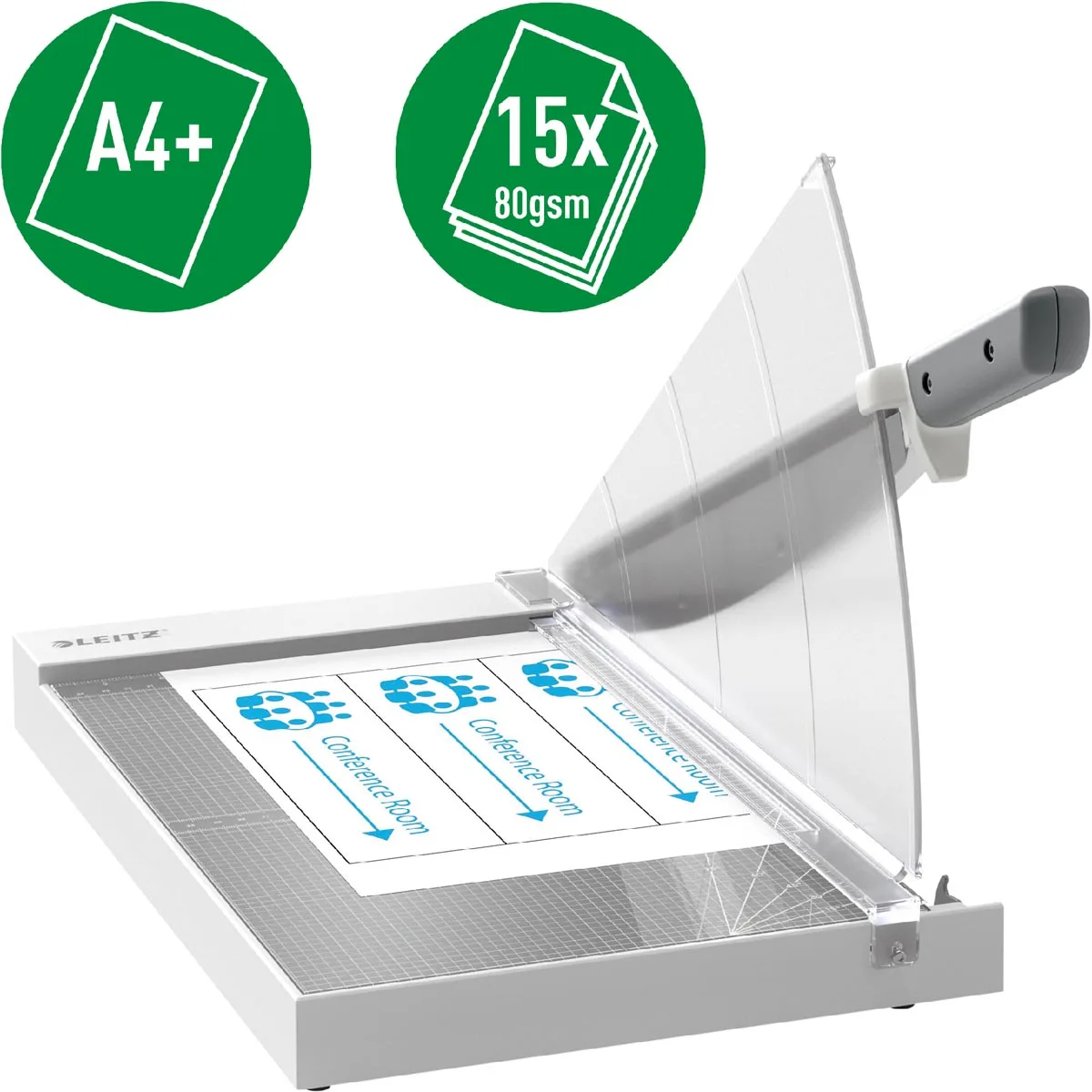 Leitz Precision hefboomsnijmachine Office, ft A4+ — detail 2