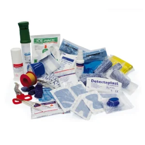 Protectaplast navulling voor EHBO-koffer Medic Box Pro XL met blauwe pleisters en verbanden