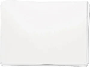 Tekenpapier 250 g, ft 55 x 73 cm, gekorreld, per vel — wit tekenpapier