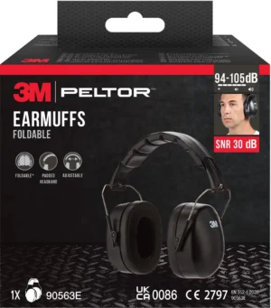 3M Peltor gehoorkap met opvouwbare hoofdband, geluidsdemping tot 30 dB — detail 2