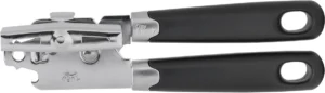 Zwarte Cosy Delish blikopener met roestvrijstalen bek en ophangoog