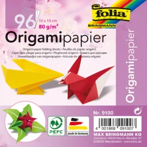 Folia vouwpapier, ft 10 x 10 cm, pak van 100 vel — hobbypapier en -karton