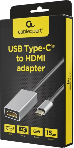 Cablepert adapter USB-C naar HDMI , 0,15 m — kabels en adapters