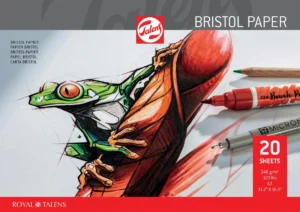 Blok Talens Bristol papier A3 van 250 g/m² met 20 vel