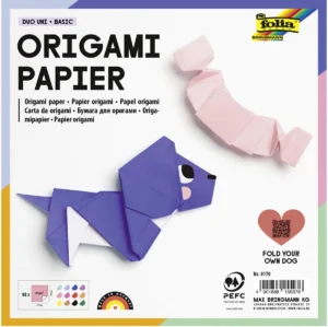 Folia vouwpapier, ft 19 x 19 cm, pak van 96 vel — hobbypapier en -karton