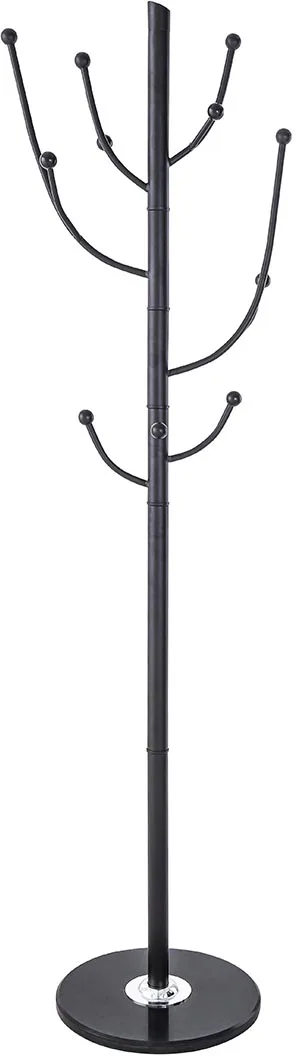 OFFICE products kapstok Helsinki, zwart — kapstokken en parapluhouders