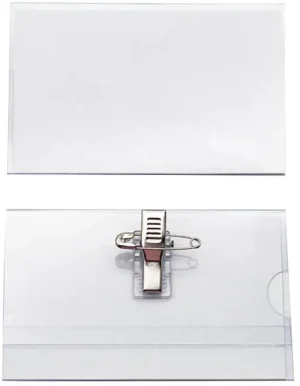 Badge met combiklem, ft 58 x 90 mm, doos van 50 stuks — detail 2