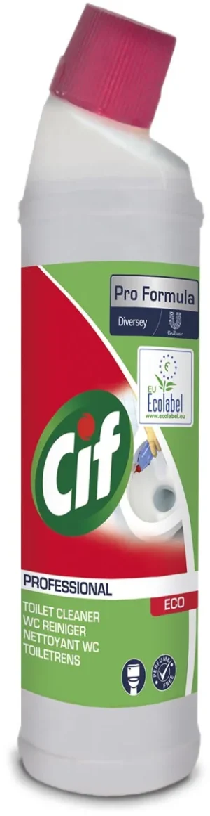 CIF Professional ECO toiletreinger, fles van 750 ml — schoonmaakbenodigdheden