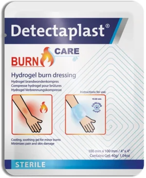 Detectaplast Burn Care hydrogel compres voor brandwonden, ft 10 x 10 cm — detail 2