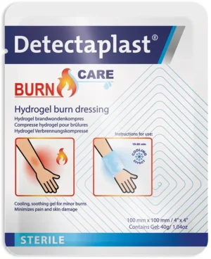 Detectaplast Burn Care hydrogel compres voor brandwonden, ft 10 x 10 cm — ehbo-artikel
