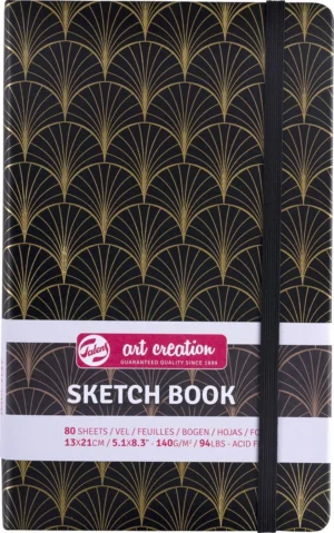 Talens Art Creation schetsboek Art Deco, 140 g/m², ft 13 x 21 cm, 80 vel — schetsblok