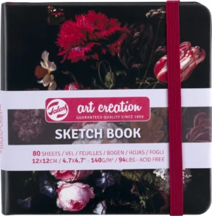Talens Art Creation schetsboek Stilleven, 140 g/m², ft 12 x 12 cm, 80 vel — schetsblok