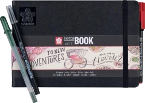 Sakura schetsboek, 140 g/m², ft A5, wit, 80 vel — detail 2