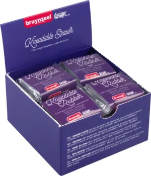 Bruynzeel kneedgum, doos van 22 stuks — gummen voor potlood