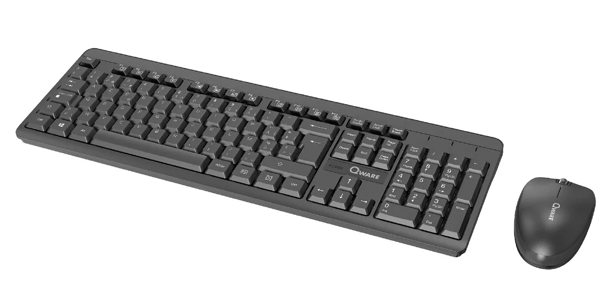 Qware draadloze deskset Nottingham, azerty — detail 3