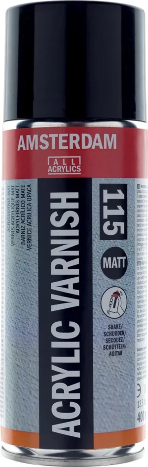 Amsterdam acrylvernis mat, spuitbus van 400 ml — toebehoren voor het schilderen