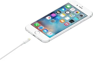 Apple kabel, Lightning (8-pin) naar USB-A, 1 m, wit — detail 2