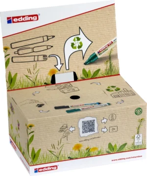 Edding recycling box — permanent markers