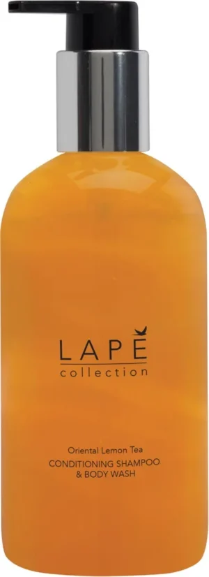 Lapé shampoo & douchegel, Oosterse citroenthee, flacon van 300 ml — persoonlijke verzorging