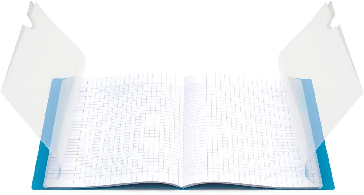 Clairefontaine schrift Koverbook voor ft A4, 96 bladzijden, kaft in PP, seyès, geassorteerde kleuren — detail 12