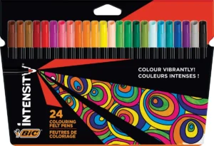 Bic viltstift Intensity Up, etui van 24 stuks