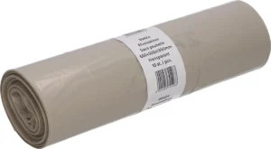 Deiss vuilniszak, ft 65 + 50 x 135 cm, transparant, LDPE, rol van 10 stuks — toebehoren voor vuilnisbakken