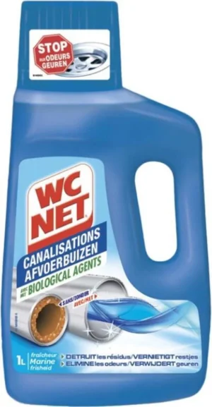 WC Net ontstopper voor afvoerbuizen - fles van 1 liter — productfoto 2