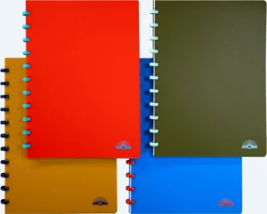 Atoma Nature schrift A4 - 144 bladzijden, commercieel geruit, geassorteerde kleuren ā productfoto 2