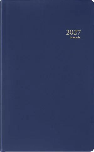 Brepols agenda Breform Seta 6-talig, blauw, 2027 — kantooragenda 2027