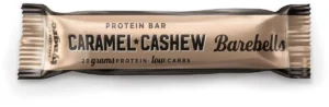 Barebells reep Original Caramel & Cashew, 55 g, pak van 12 stuks — drank en eetwaren