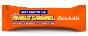 Barebells reep Soft Salted Peanut Caramel, 55 g, pak van 12 stuks — drank en eetwaren