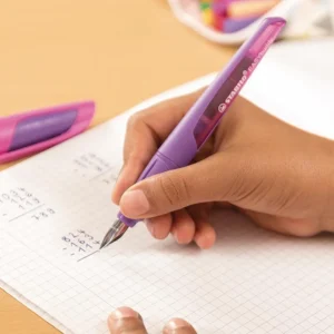 STABILO EASYbuddy vulpen, paars en magenta — detail 2