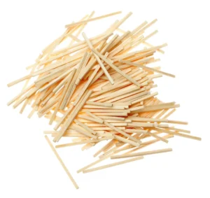 Bouhon houten staafjes lucifer, zakje van 1000 stuks — knutsel- en decoratiemateriaal