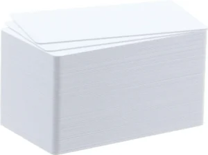 Badgy 100 blanco kaarten van papier, 0,76 mm, voor Badgy100 of Badgy200 — toebehoren