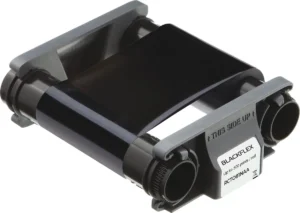 Badgy lint Blackflex, monochroom, zwartn voor kaarten uit papier — toebehoren