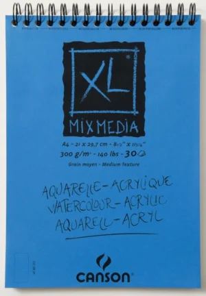 Canson tekenblok XL Mix Media 300 g/m² ft A4, blok met 30 vellen — detail 2