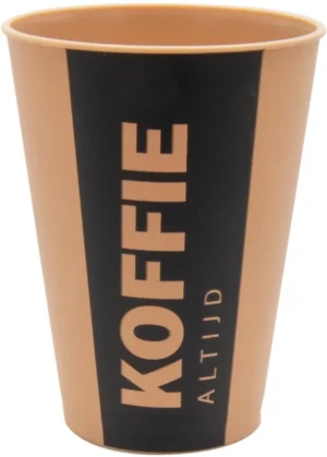 Conpax herbruikbare beker Altijd Koffie, uit PP, 180 ml, pak van 20 stuks — cateringtoebehoren