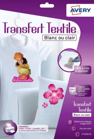 AVERY T-shirt Transfer Paper — hobbypapier en -karton