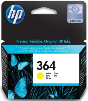 HP inktcartridge 364, 300 pagina's, OEM CB320EE, geel